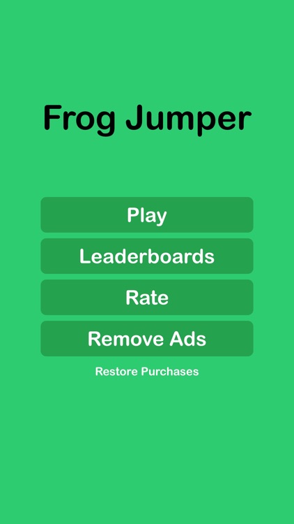 Frog Jumper Game