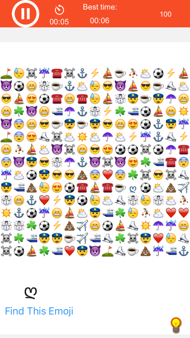 Emoji Eye Test