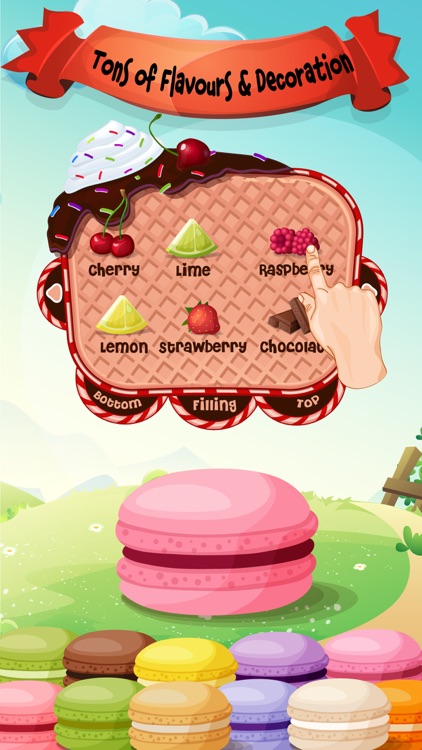 Sweet Macaron Cookies Maker – Free Crazy Chef Bakery Adventure Fun Cooking game screenshot-4