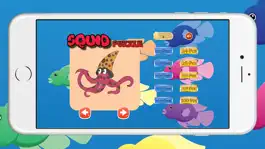 Game screenshot Squid Ocean Animals Puzzle Jigsaw Match Free Learning Games for Kids In Kindergarten apk