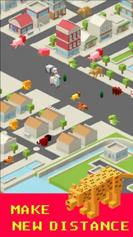 Game screenshot Road Stampede - Sky Zoo Safari In Smashy City apk