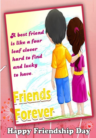 Happy Friendship Day - Free Greetings And Cards screenshot 2