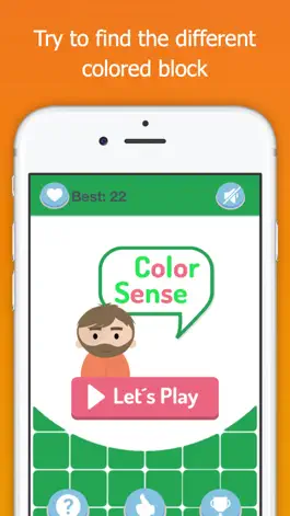 Game screenshot Color Sense - Eye Test, Check Your Vision, Kuku Kube Color Tiles mod apk