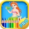 Mermaid Coloring Book For Girls - Coloring Book for Little Boys, Little Girls and Kids