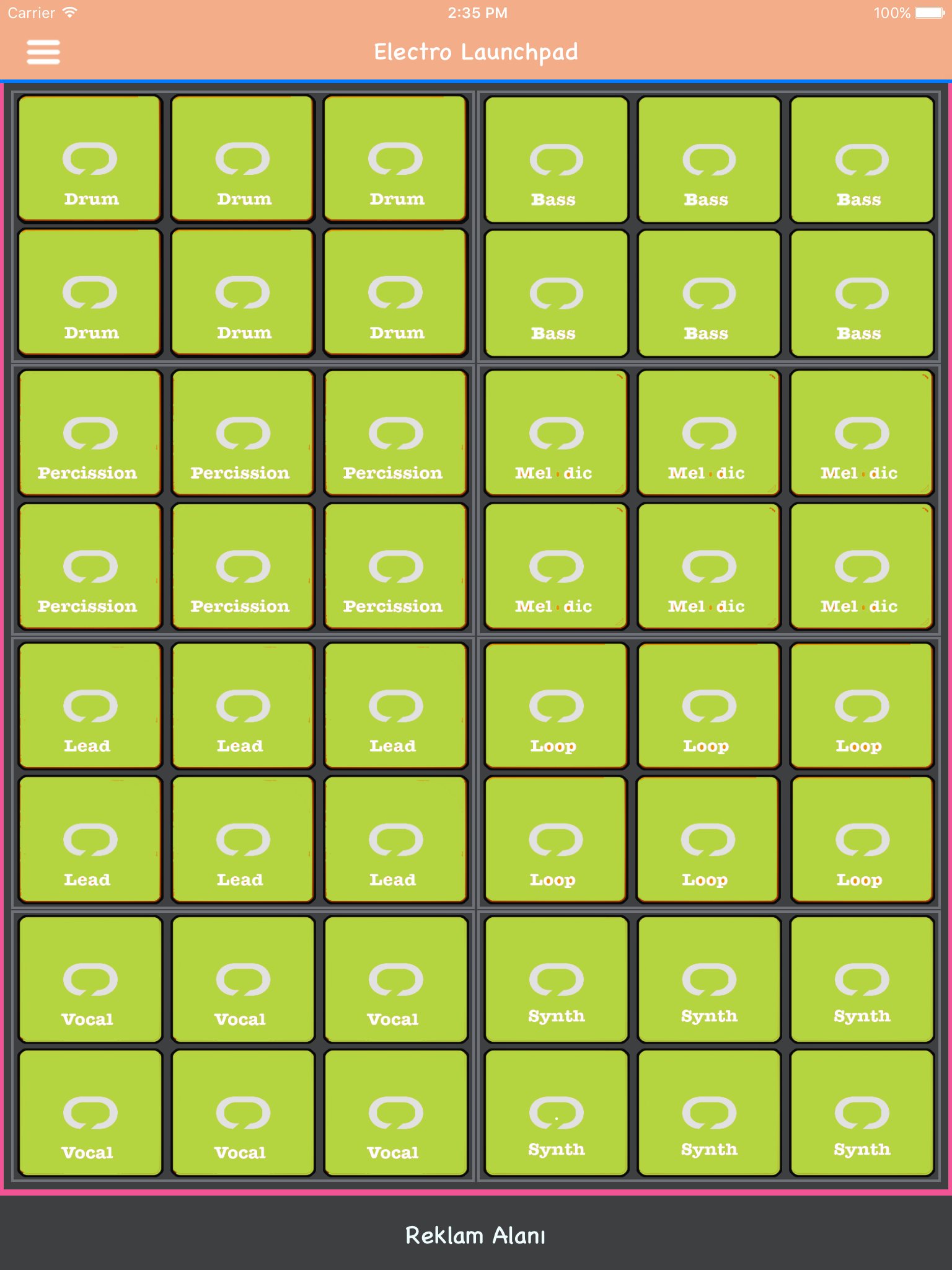 dj Electro Drum Pad