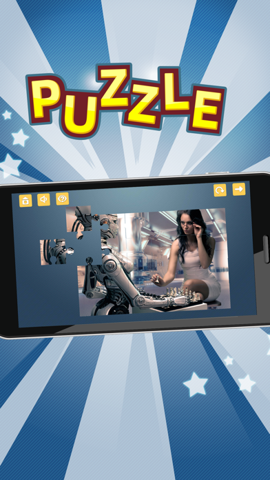 Screenshot #3 pour Robots Jeux de puzzle gratuit a 100 piece