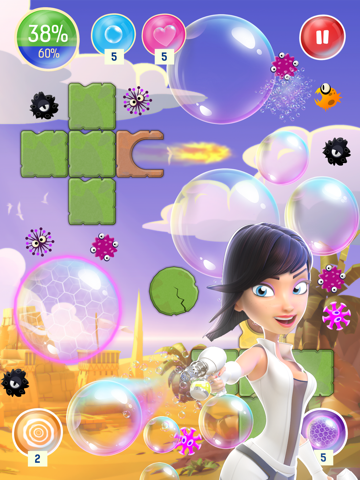 Screenshot #4 pour Bubble Nova - Space Adventure Saga