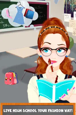 Game screenshot High School Salon - Teenage Girls Campus Makeup and Dress Up apk