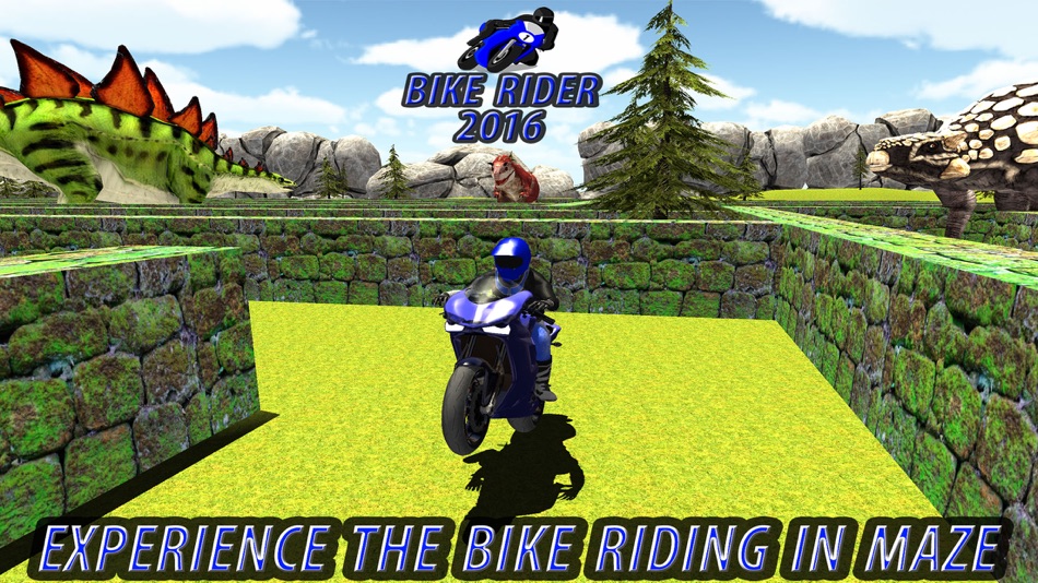 Jurassic Dinosaur Maze Bike Rider 2016 - 1.0 - (iOS)