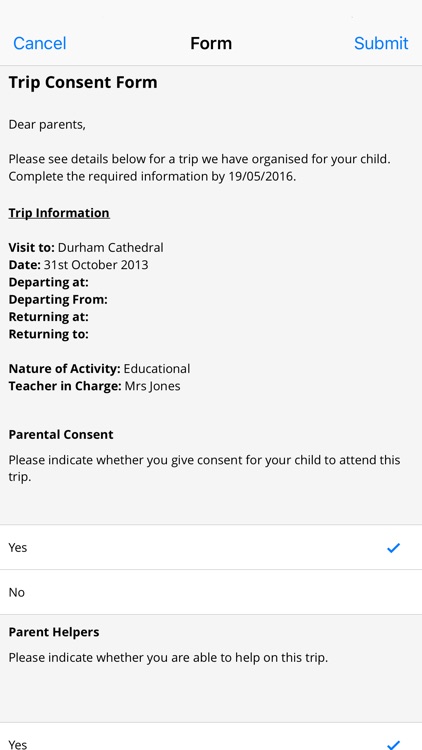 ParentMail (PMX)