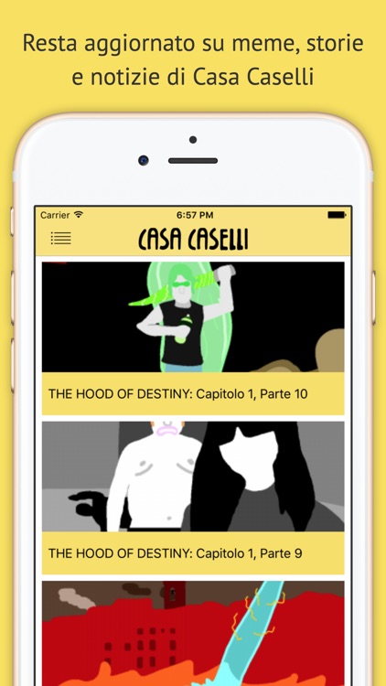 Casa Caselli: L'unica app che non bacia le mele