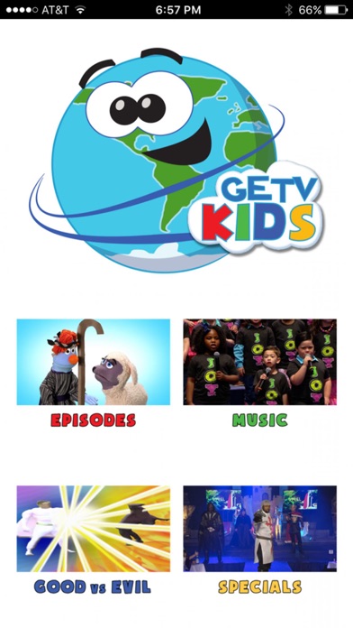 Screenshot #1 pour GETV Kids