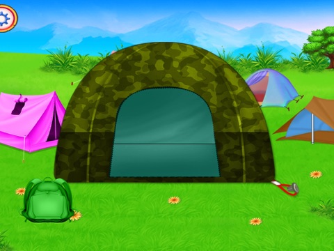 Screenshot #5 pour Camping vacances pour les enfants  camp d'été, jeux et activités du camping dans ce jeu pour les enfants et les jeunes filles - GRATUIT