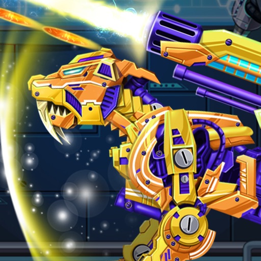 Robot Tiger Dragon Warrior - Robot War iOS App