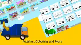 Game screenshot Car and Truck - Puzzles, Games, Coloring Activities for Kids and Toddlers Full Version by Moo Moo Lab hack