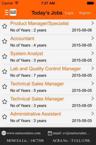 OurRecruiters screenshot 2