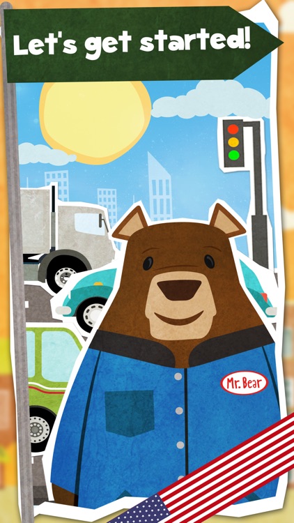 Mr. Bear Cars Pro screenshot-0