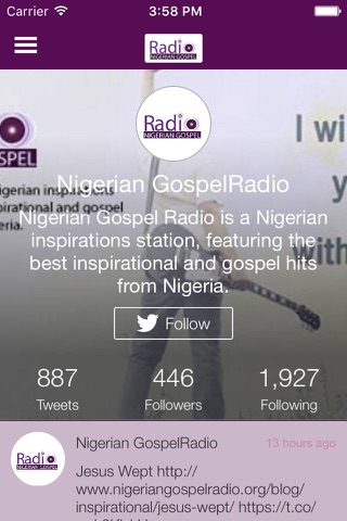 Nigerian Gospel Radio screenshot 2