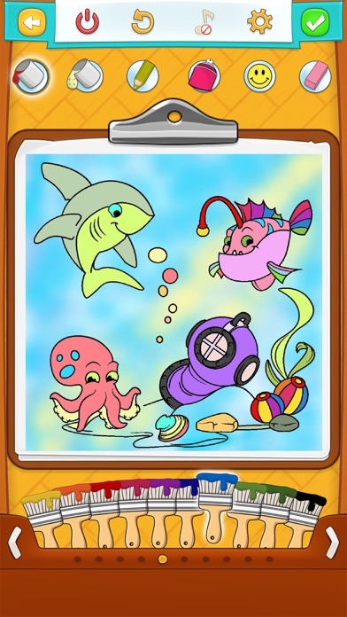 How to cancel & delete Fish Coloring Pages from iphone & ipad 1