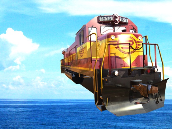 Tourist Flying Train Simulator iPad screenshot