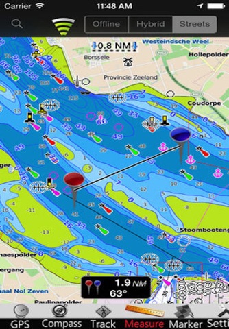 Belgium GPS Nautical Charts screenshot 4