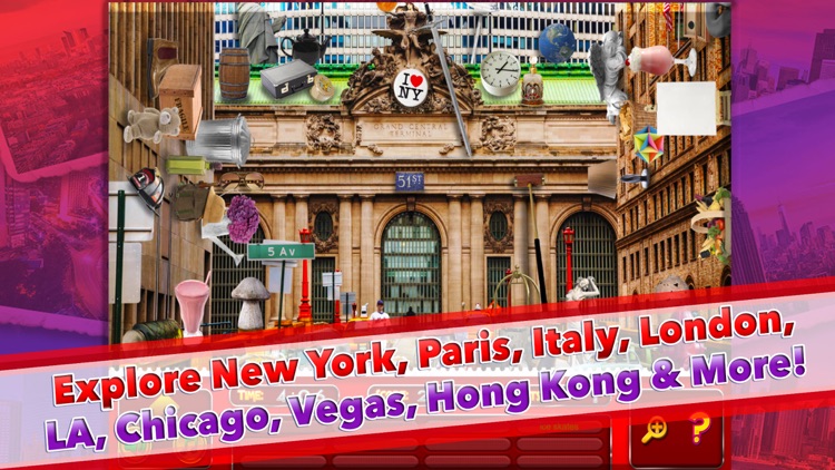 Famous Cities Hidden Object – World Travel to New York, Paris, London & Pic Puzzle Spot Differences Objects Game