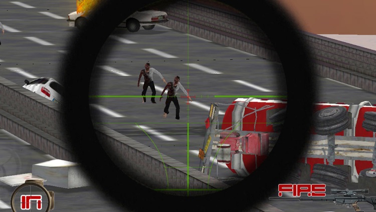 A Zombie Sniper - Highway War Free screenshot-3