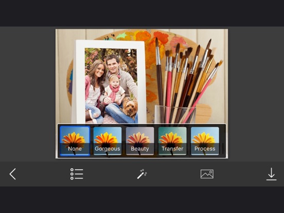 Family Photo Frame - Make Awesome Photo using beautiful Photo Frames iPad screenshot 4 - Photo & Video app