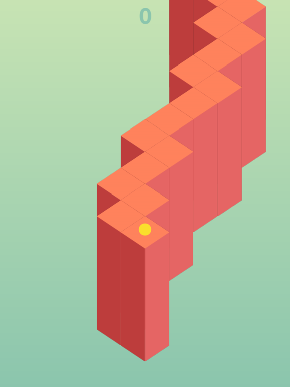 Zig Zag Way - Endless Wall, God Road iPad screenshot