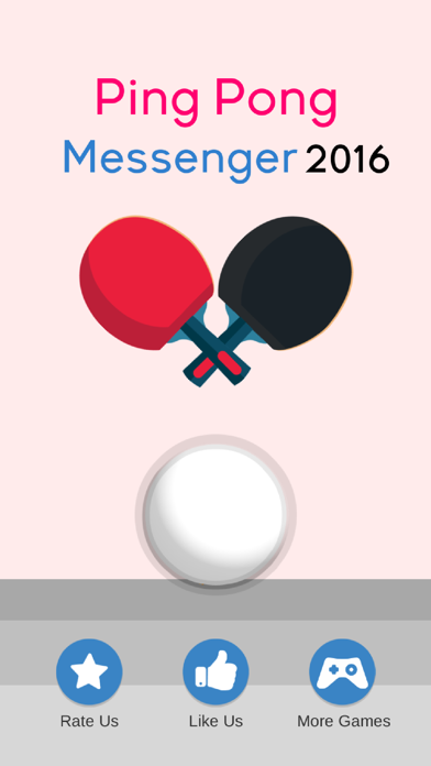 Screenshot #1 pour Messenger Ping Pong 2016 : NEW Table Tennis