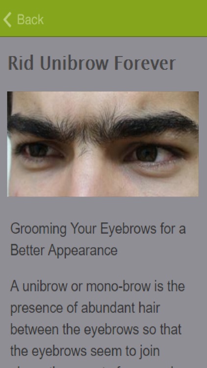 How To Get Rid Of a Unibrow