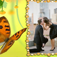 Butterfly Photo Frames - Instant Frame Maker and Photo Editor