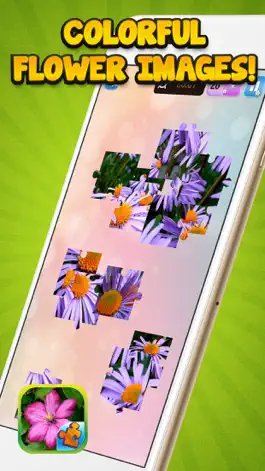 Game screenshot Jigsaw Flower Puzzle – Play Spring Blossom Puzzling Game and Unscramble Floral Pic.s hack