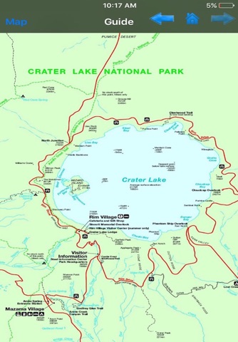 Crater Lake National Park - GPS Map Navigator screenshot 4