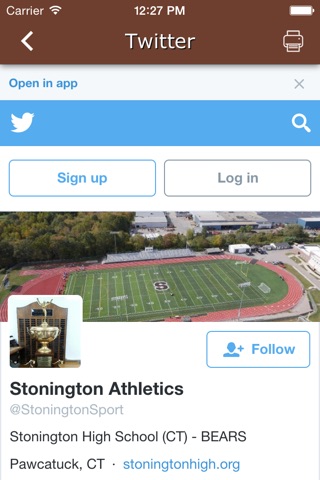 Stonington Bears Athletics screenshot 2