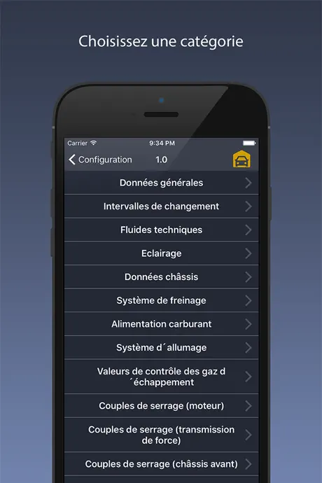 TechApp pour Opel