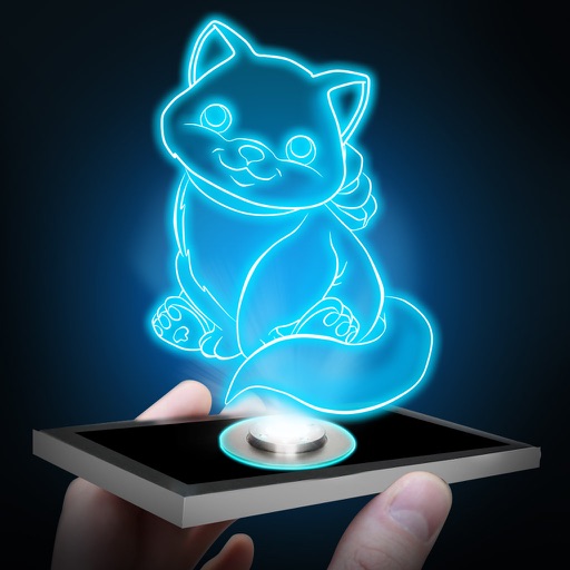 Hologram Cat Kitten 3D Prank Icon