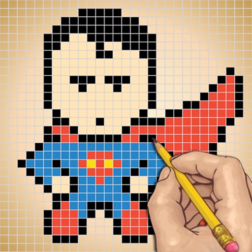 Drawing Lessons for Pixel Superheroes icon