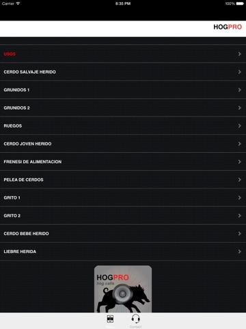 Llamadas de Pecarí, Llamadas de Cerdo Salvaje, Llamada de Marrano & Llamadas de jabalí para Cacería- (Sin Anuncios) – COMPATIBLE CON BLUETOOTH screenshot 3