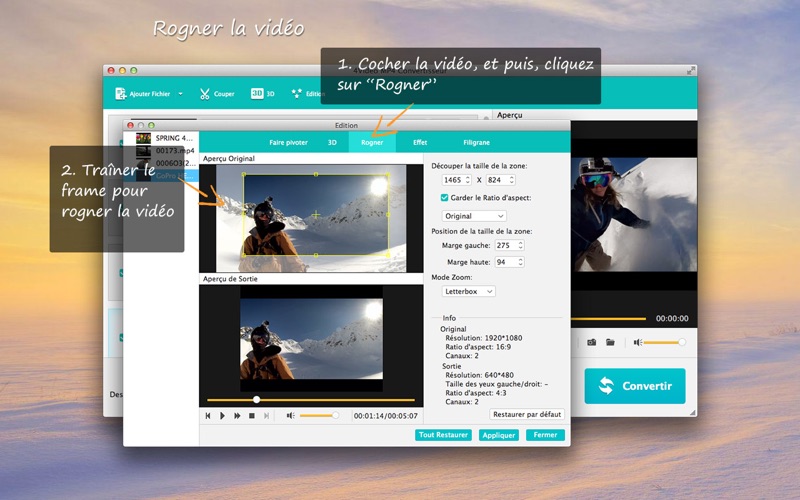 Screenshot #3 pour 4Video MP4 Convertisseur - MOV
