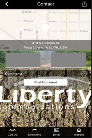 Liberty Communications Directory screenshot 2