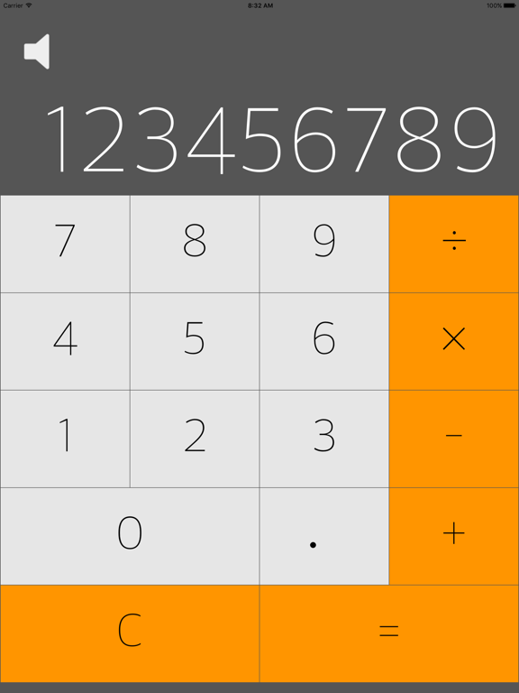 Calculator - Free Calculator iPad screenshot 1 - Utilities app