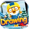 Drawing Desk Pororo the Little Penguin : Draw and Paint  Coloring Books Edition Free