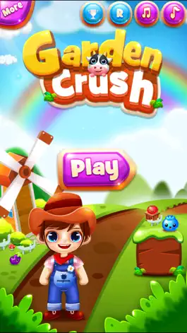 Game screenshot Garden Crush Pop Legend - Delicious Candy Match 3 Deluxe Games Free mod apk