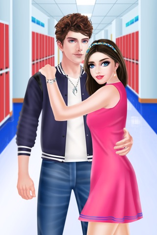 High School First Date Salon - Teenage Crush Story: SPA Dressup Makeover Game screenshot 2