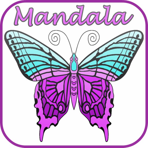 Mandala Coloring Page : Best Colors Therapy Stress Relieving Book For Adult Free iOS App