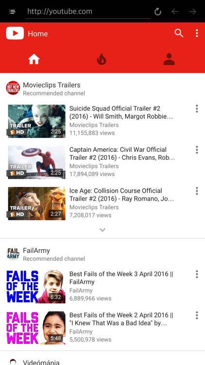 Interactive HD Browser