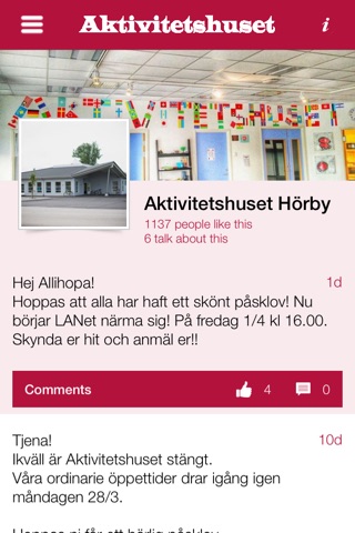 Aktivitetshuset screenshot 3