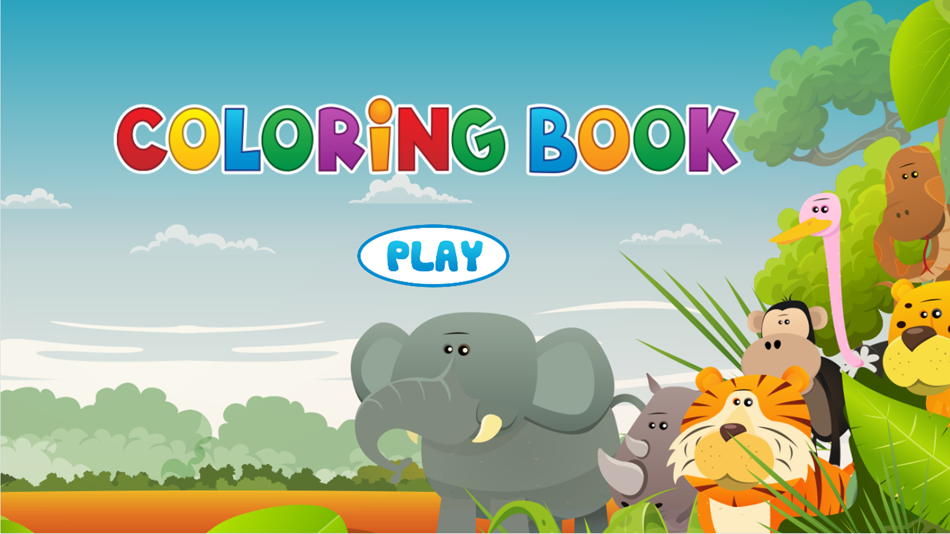 Animals Coloring Book - Painting Game for Kids - 1.4 - (iOS)