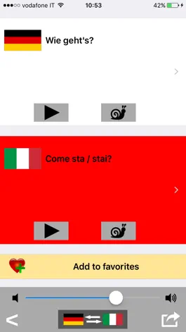 Game screenshot German / Italian Talking Phrasebook Translator Dictionary - Multiphrasebook hack